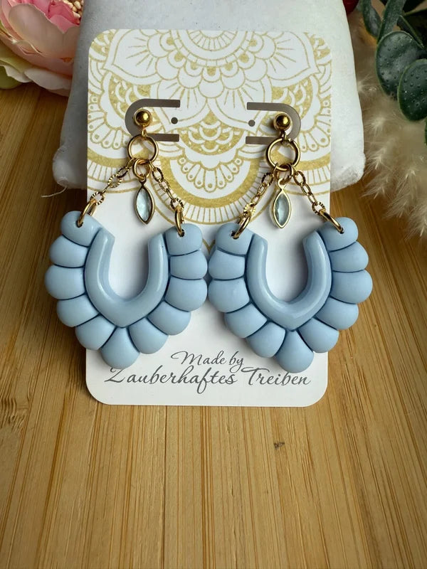 Polymer Clay Ohrringe, Ohrhänger "Susi"