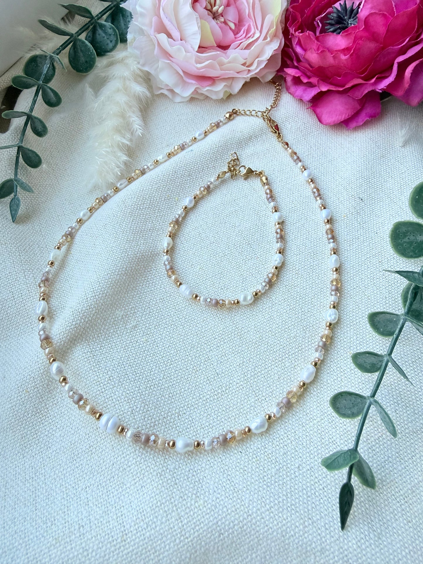 Kette und Armband Vivien