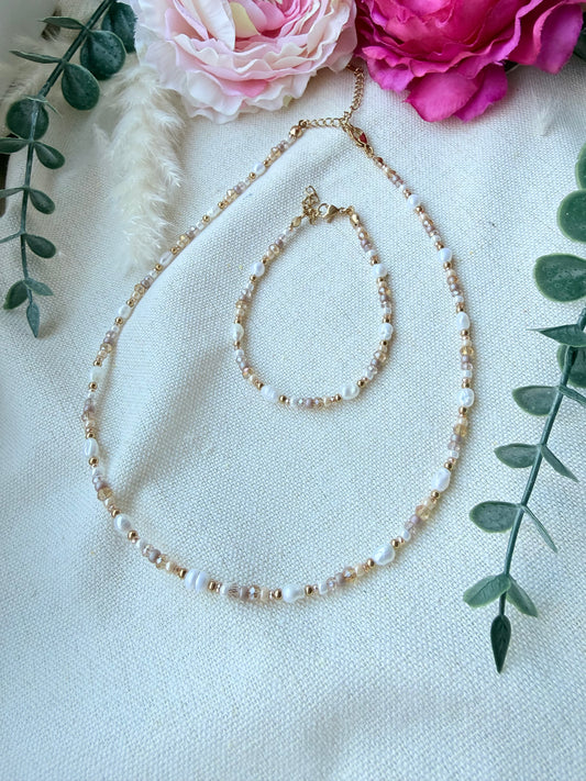 Kette und Armband Vivien