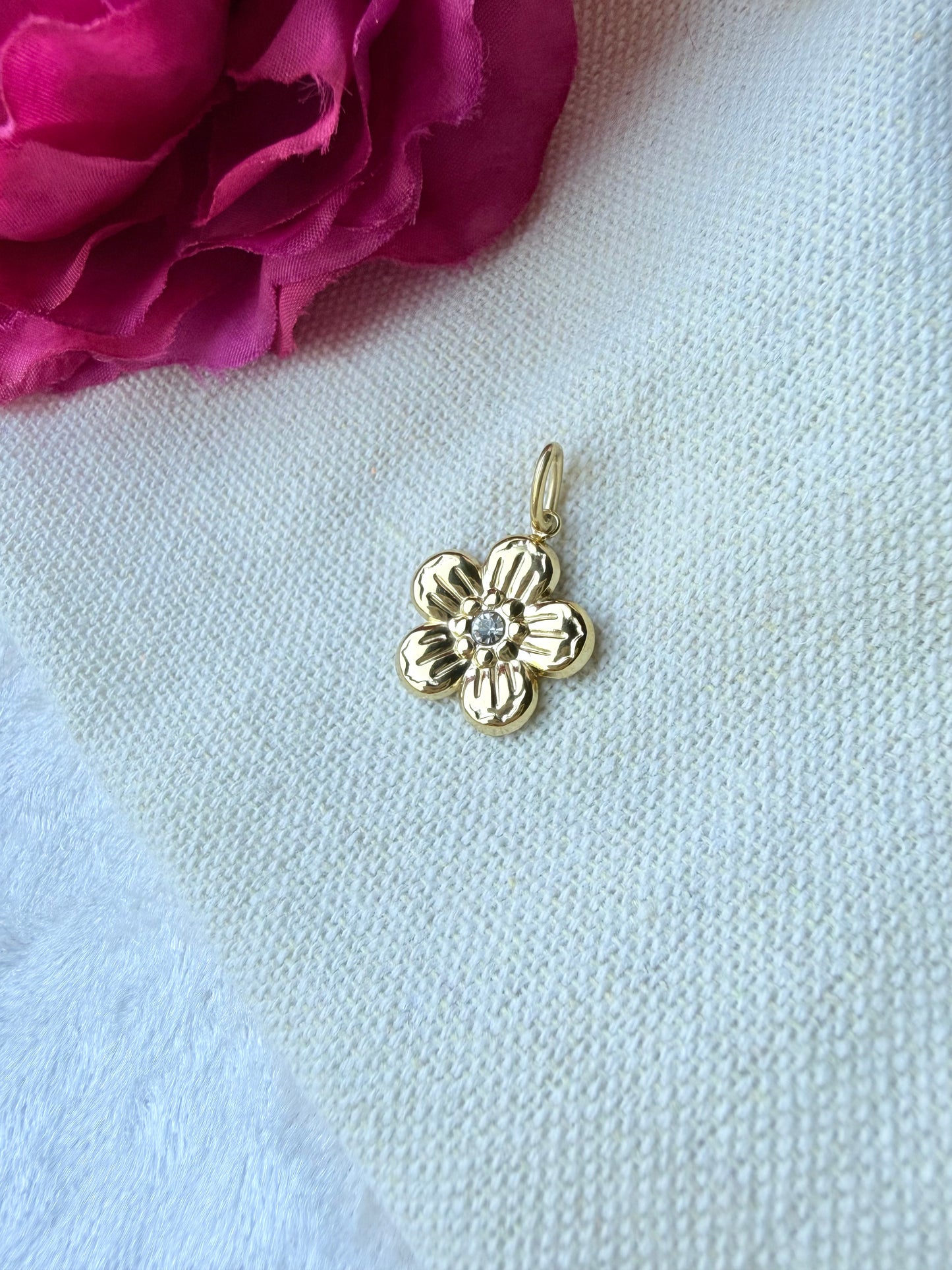 Blüten Charms aus Edelstahl – Wechselanhänger für Charmketten