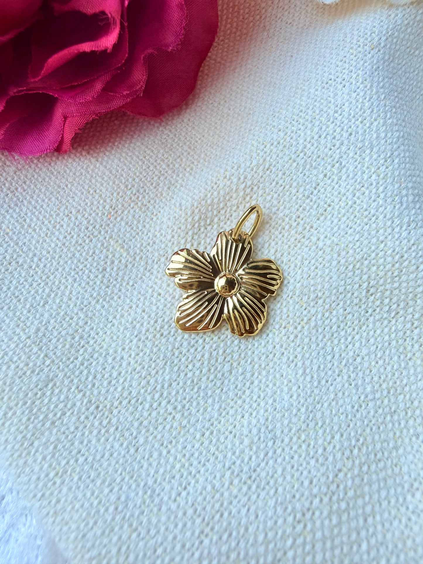 Blüten Charms aus Edelstahl – Wechselanhänger für Charmketten