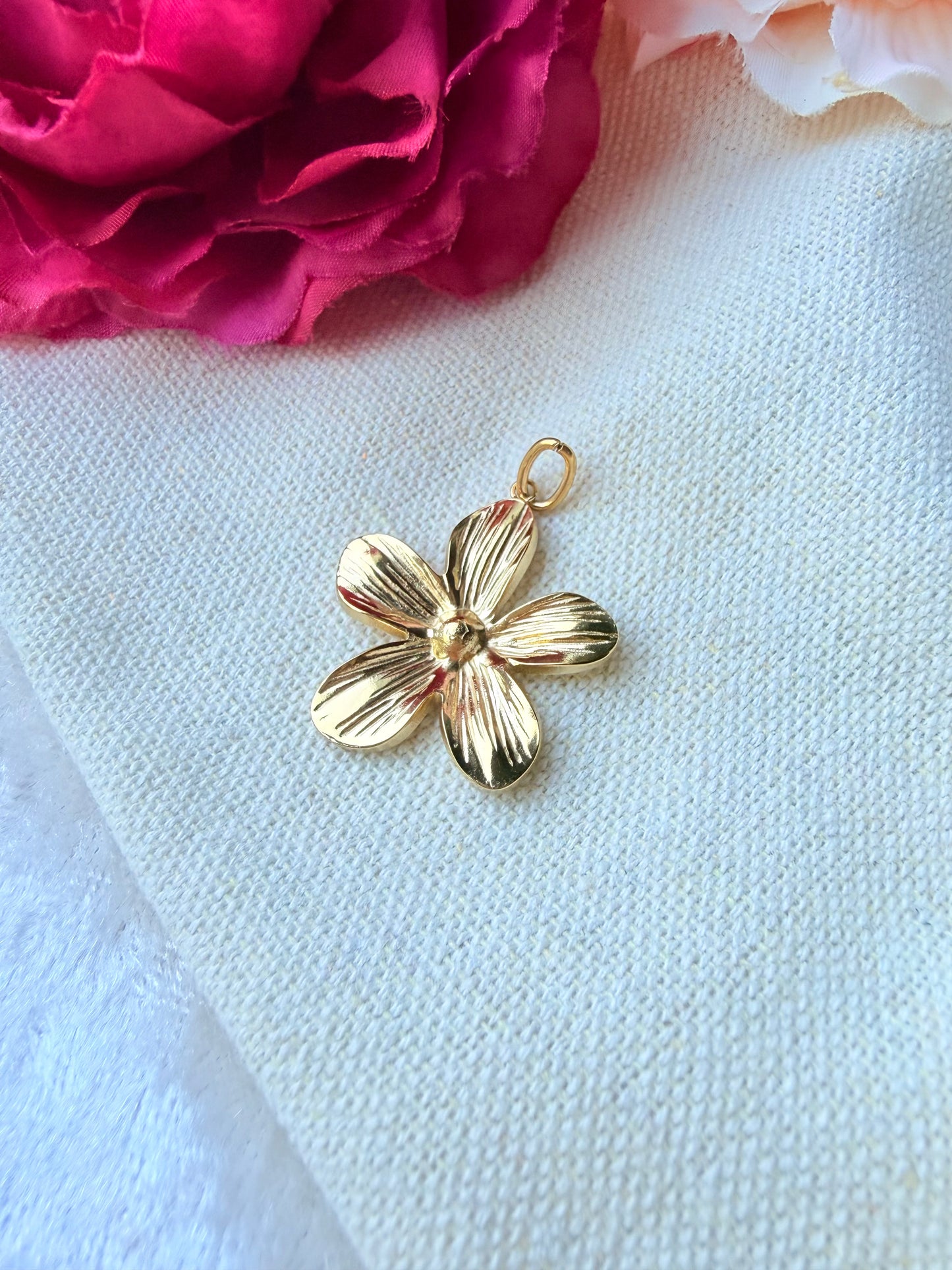 Blüten Charms aus Edelstahl – Wechselanhänger für Charmketten