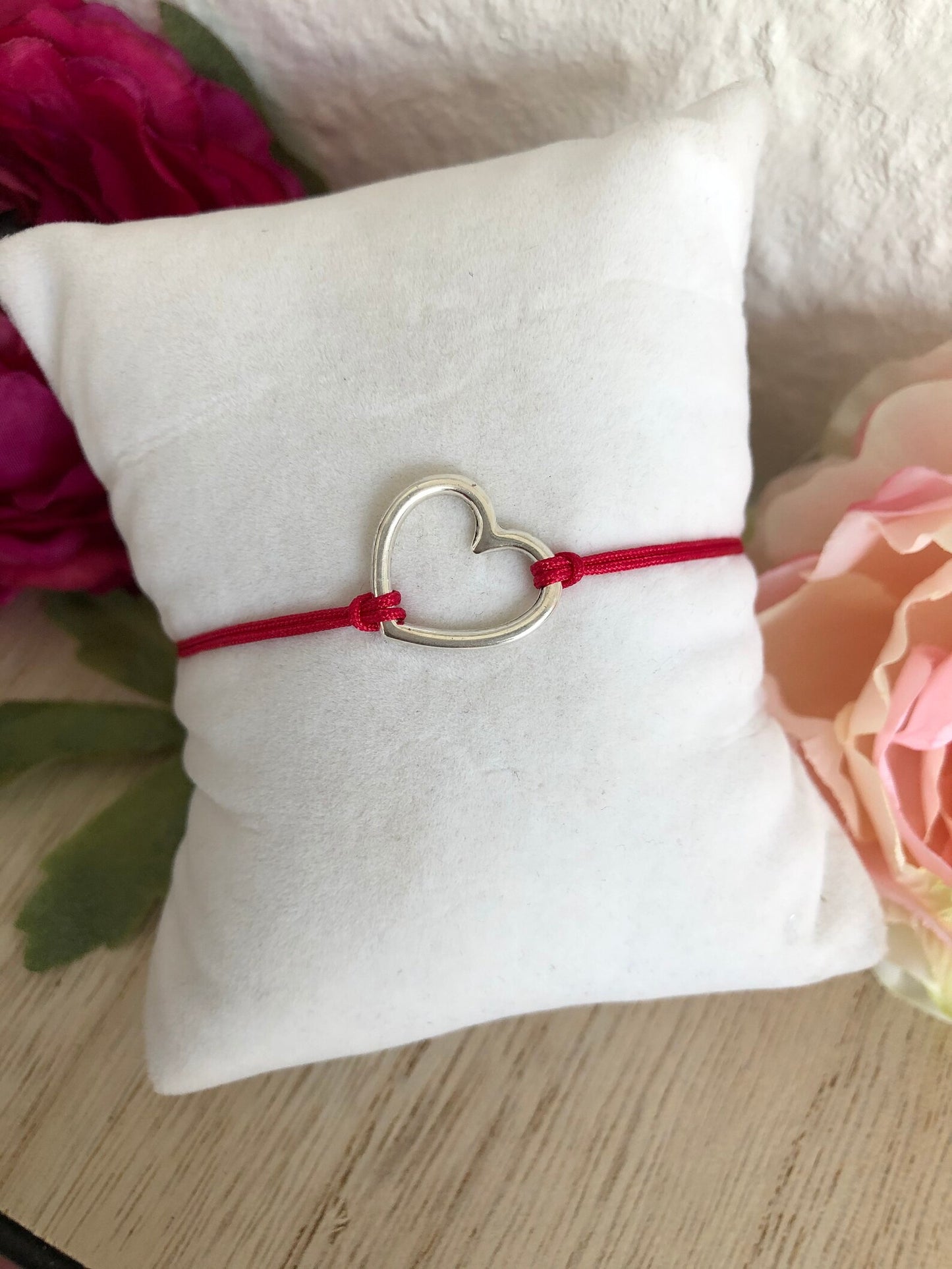 Filigranes Herz Armband – Verstellbares Damenarmband