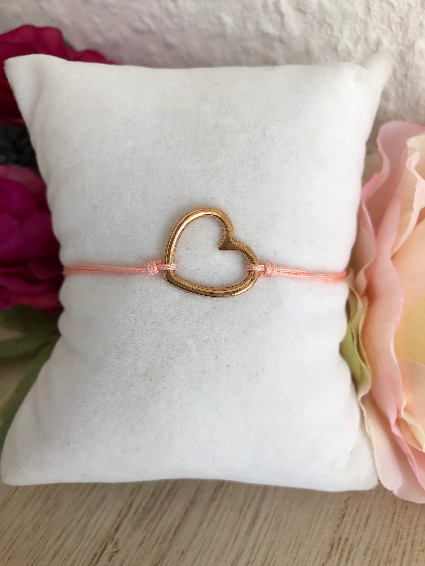 Filigranes Herz Armband – Verstellbares Damenarmband