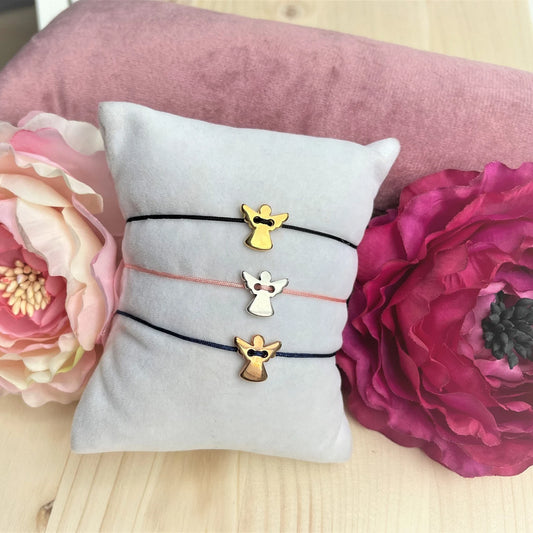 Schutzengel Armband – filigranes verstellbares Armband mit Engel