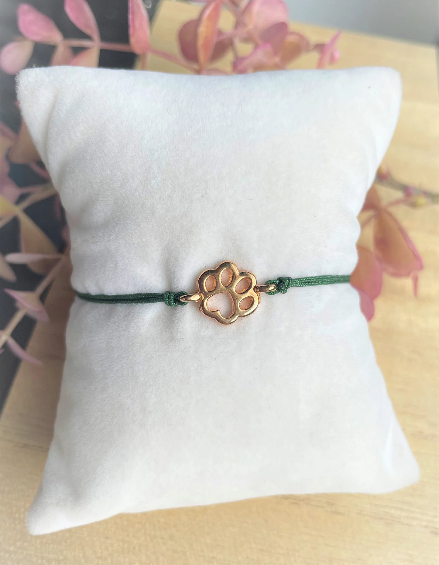 Pfoten Armband – Verstellbares Freundschaftsarmband für Tierliebhaber