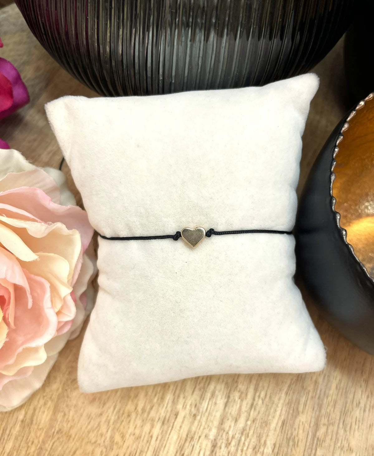 Filigranes Herz Armband – zartes Damenarmband mit Herz
