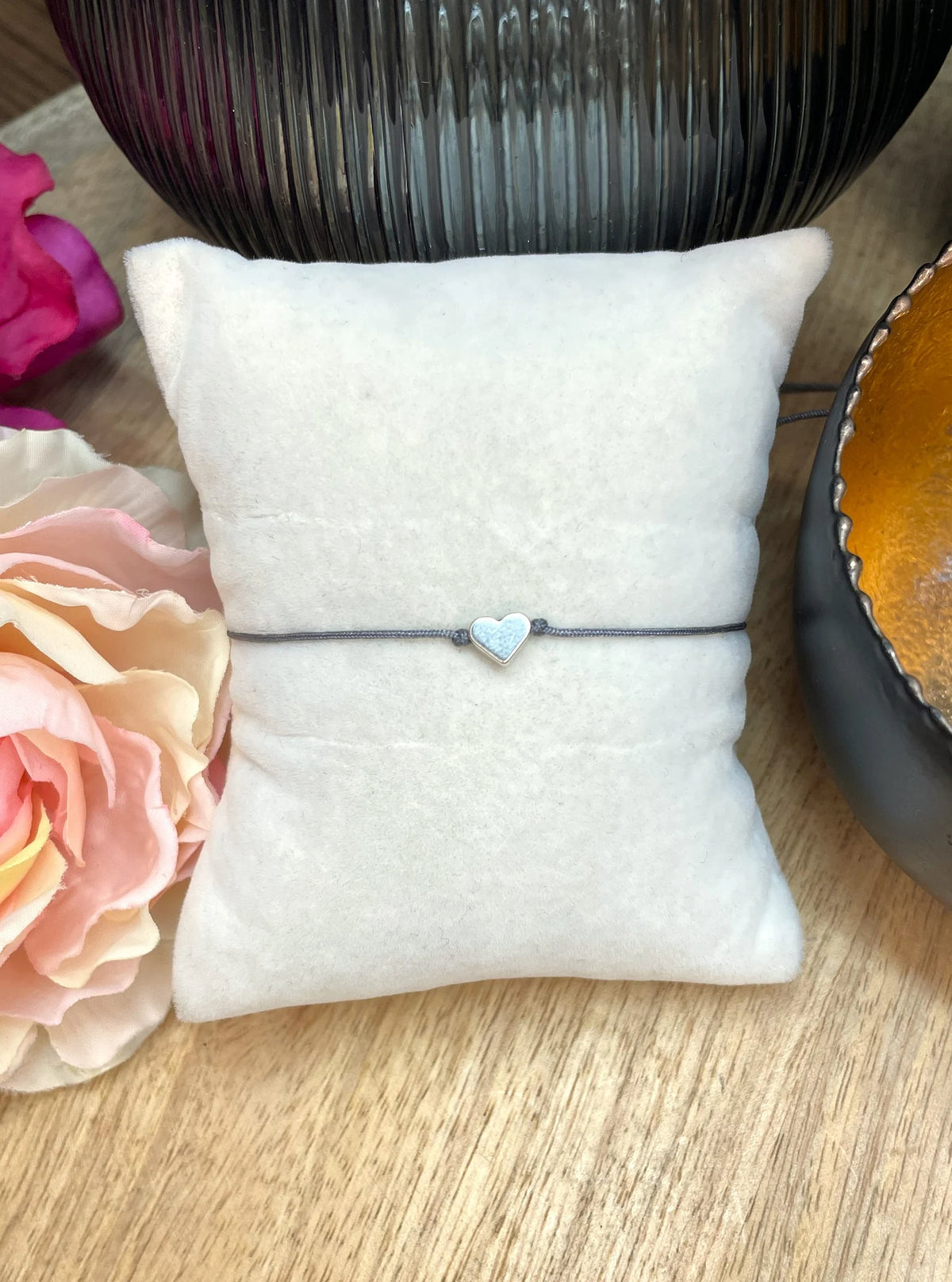 Filigranes Herz Armband – zartes Damenarmband mit Herz