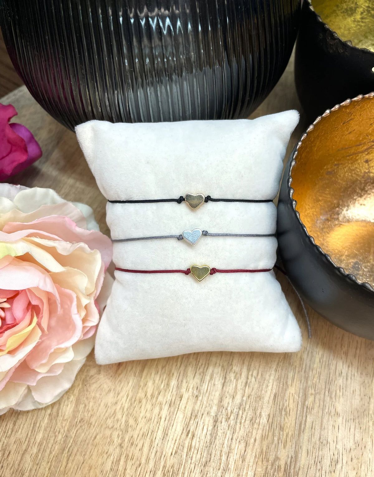 Filigranes Herz Armband – zartes Damenarmband mit Herz