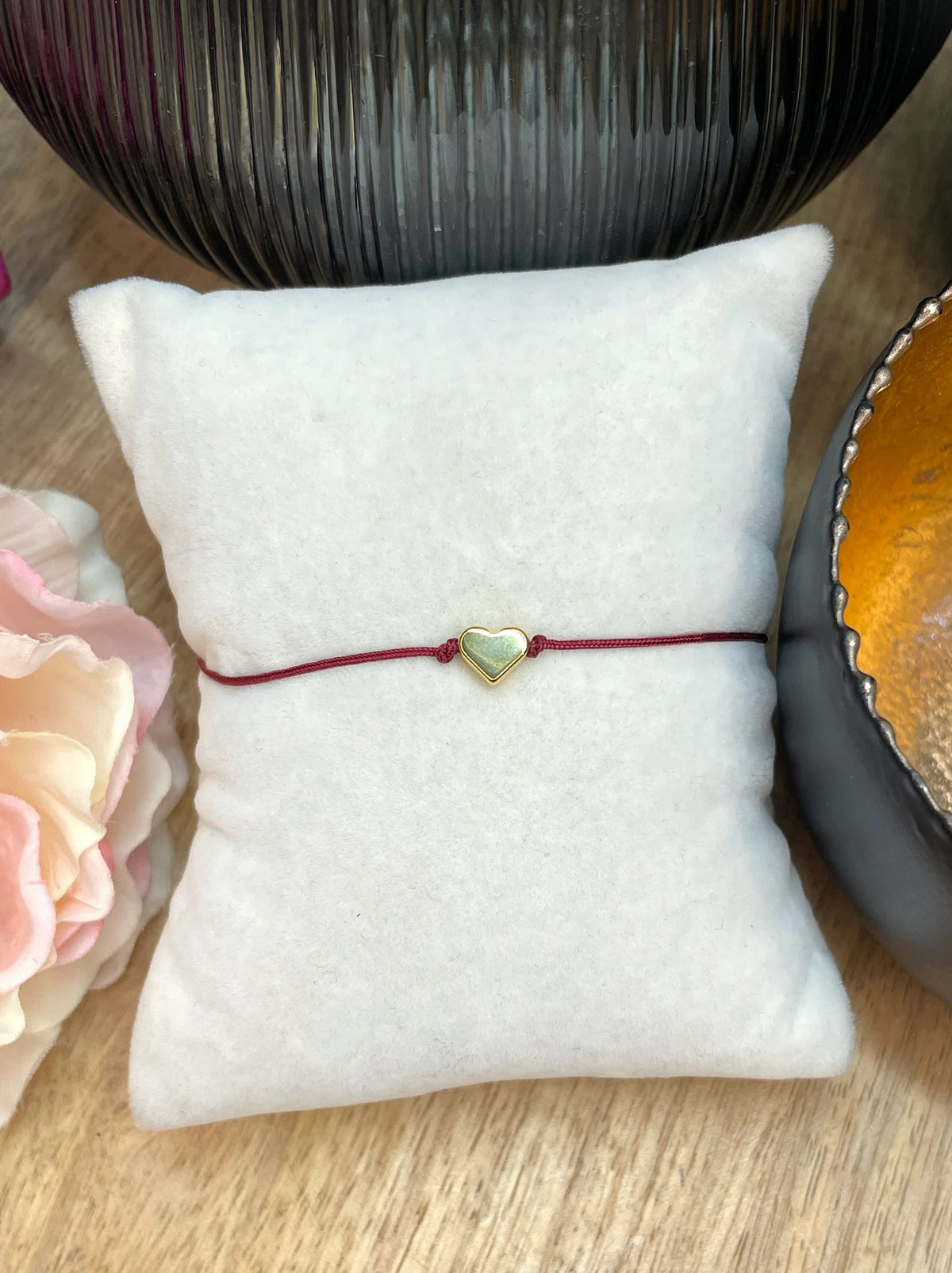 Filigranes Herz Armband – zartes Damenarmband mit Herz