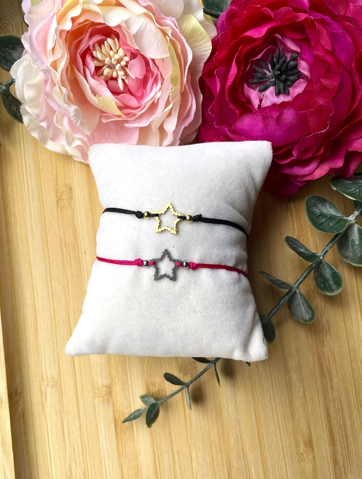 Edelstahl Stern Armband – Verstellbares Armband mit Sternanhänger