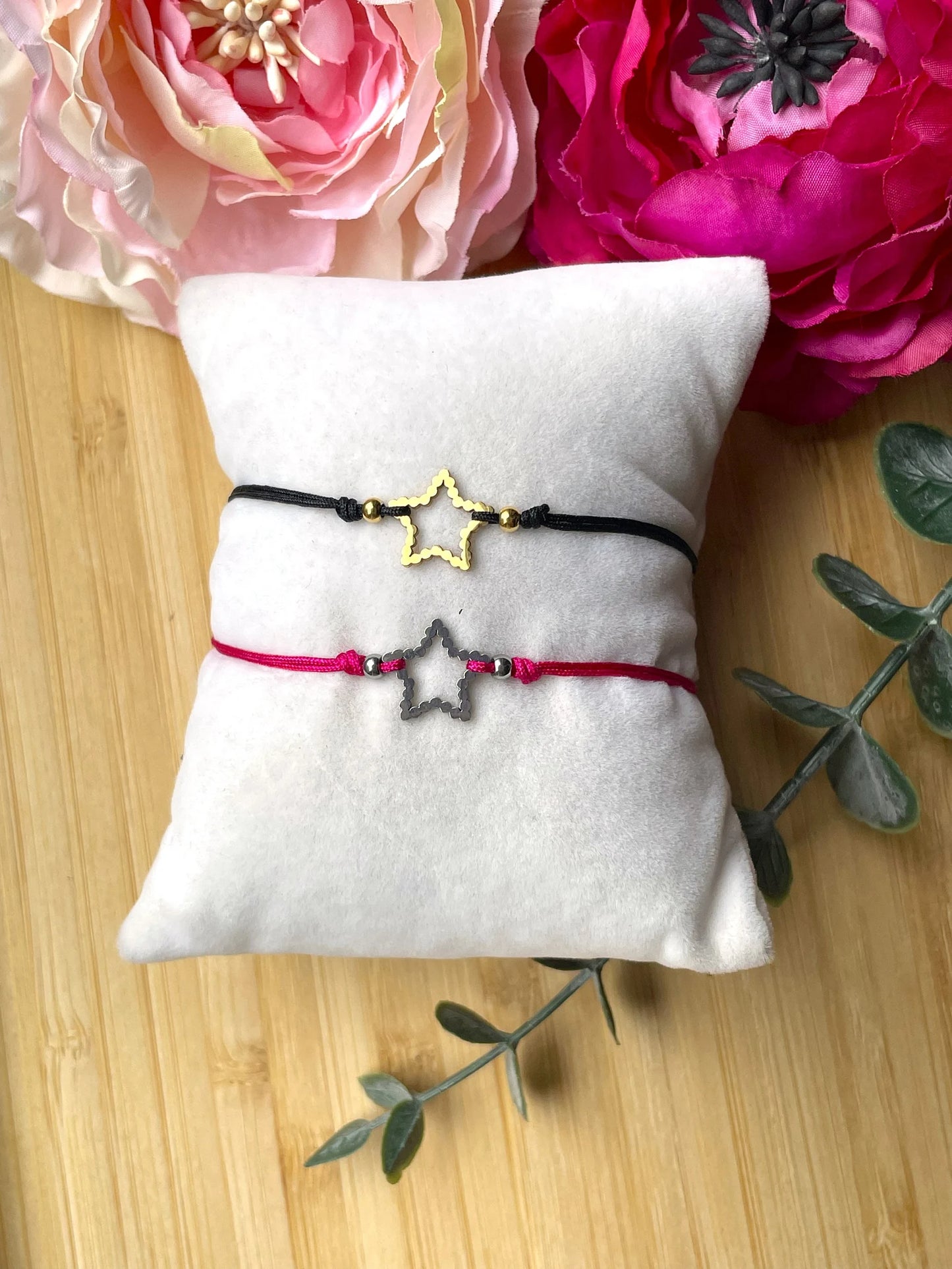 Edelstahl Stern Armband – Verstellbares Armband mit Sternanhänger