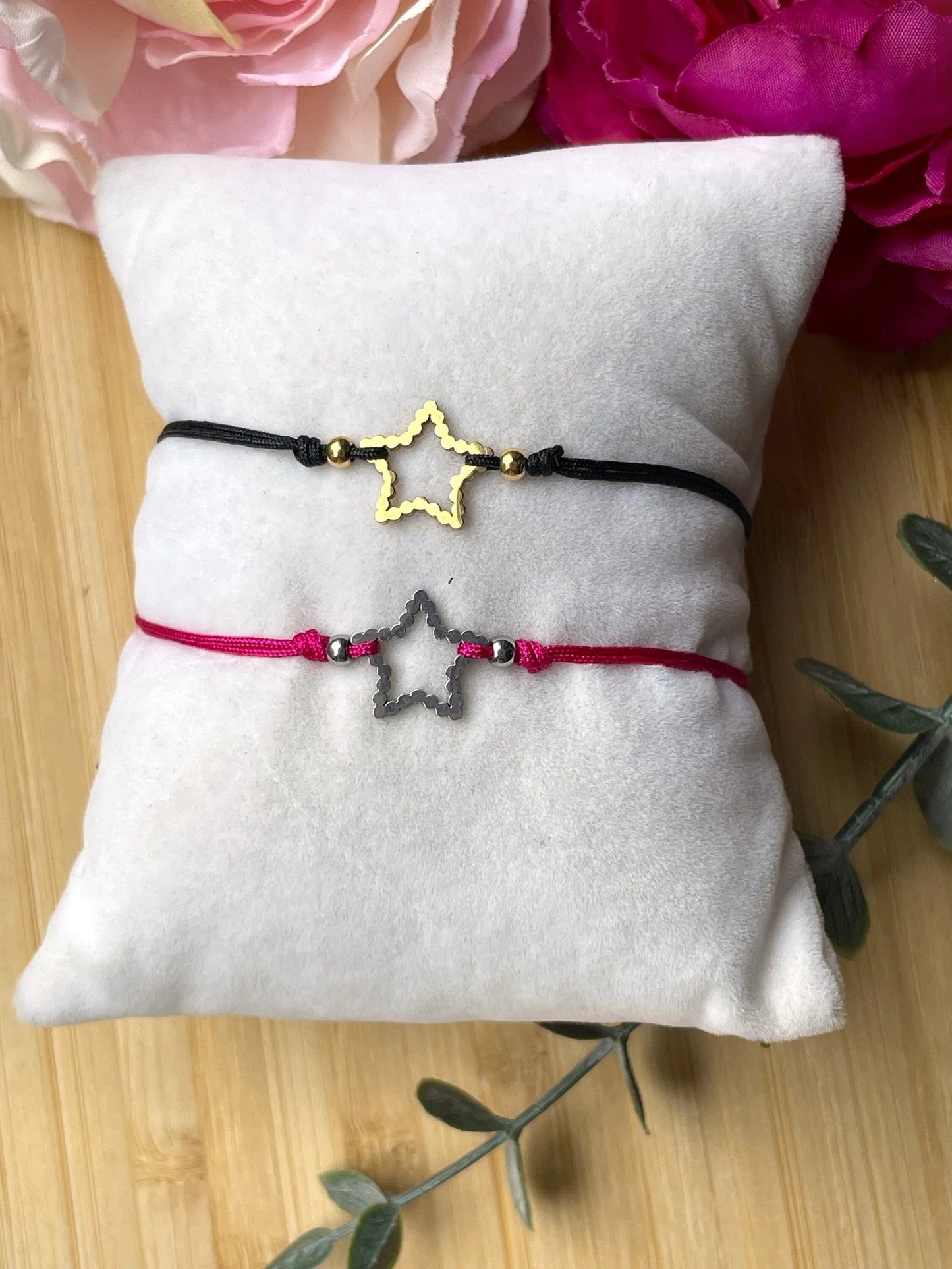 Edelstahl Stern Armband – Verstellbares Armband mit Sternanhänger