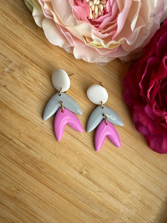 Polymer Clay Ohrringe, Ohrhänger "Sina"