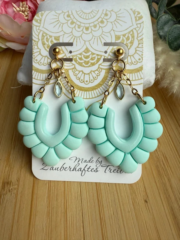Polymer Clay Ohrringe, Ohrhänger "Susi"