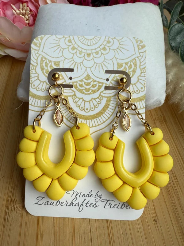 Polymer Clay Ohrringe, Ohrhänger "Susi"