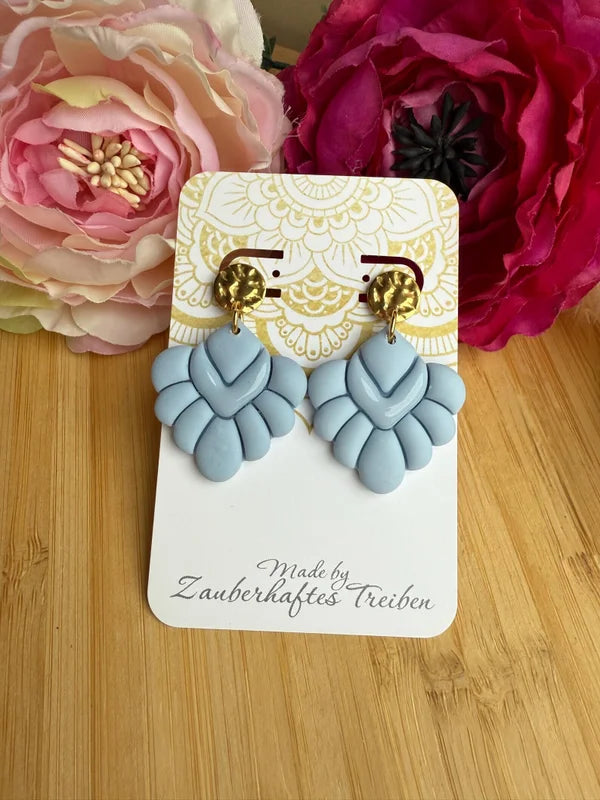 Polymer Clay Ohrringe, Ohrhänger "Ella"