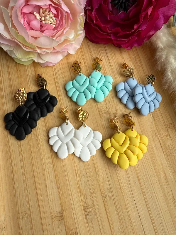 Polymer Clay Ohrringe, Ohrhänger "Ella"