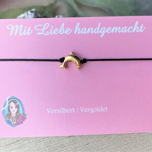 Delfin Armband Damen – Verstellbares Armband