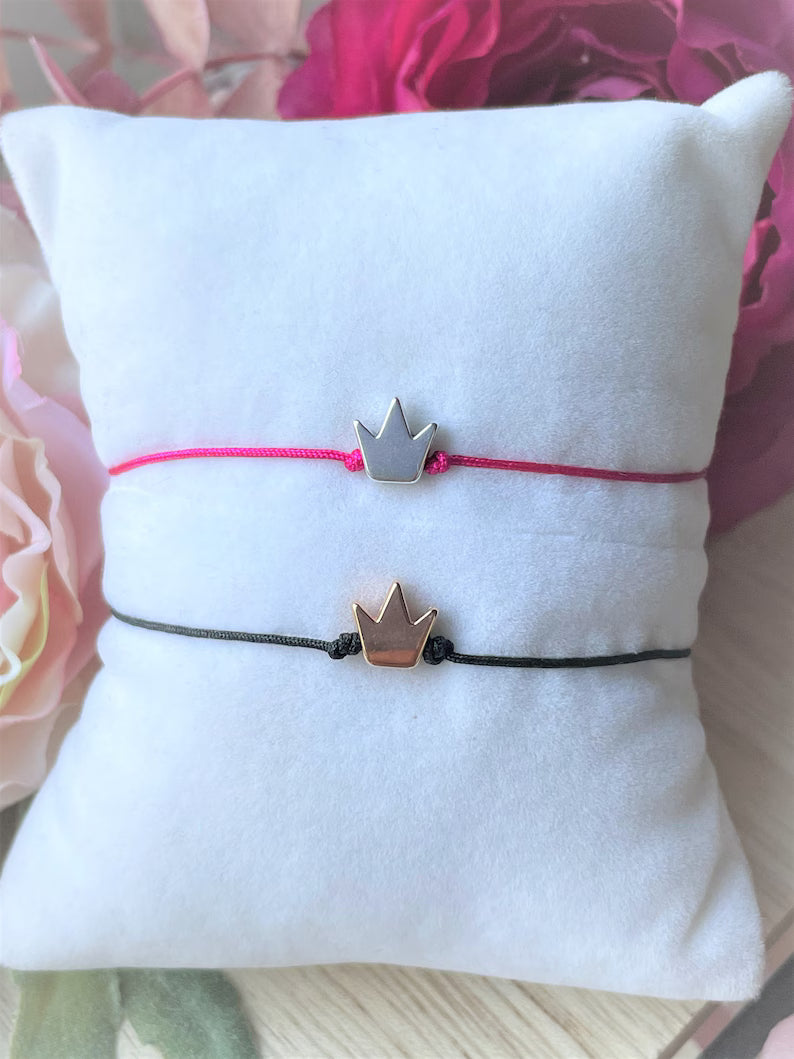 Filigranes Armband mit Krone – zartes Damenarmband