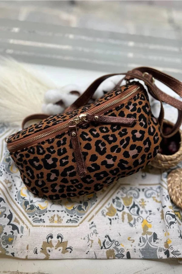 LEOPARD Tasche dunkel